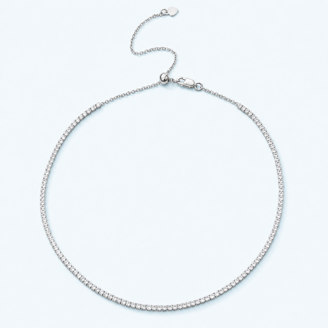 Marchetti 2mm Tennis Choker Necklace