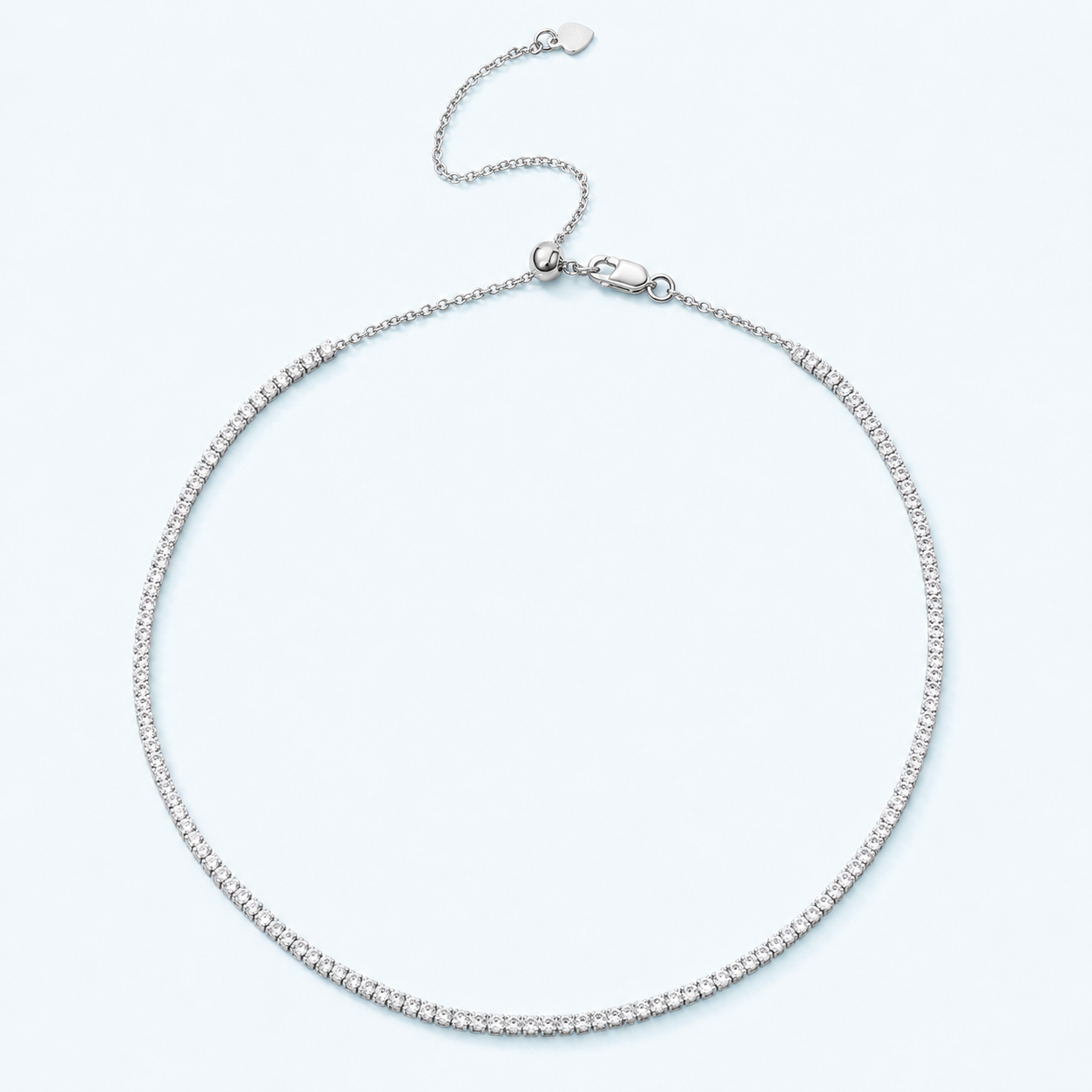 Marchetti 2mm Tennis Choker Necklace