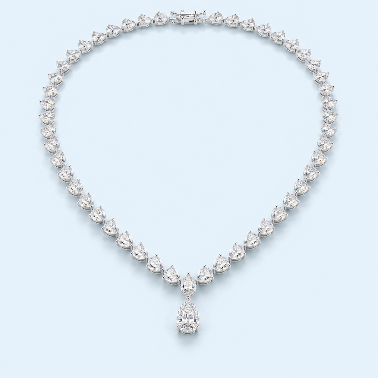 Marchetti Pear Cascade Necklace