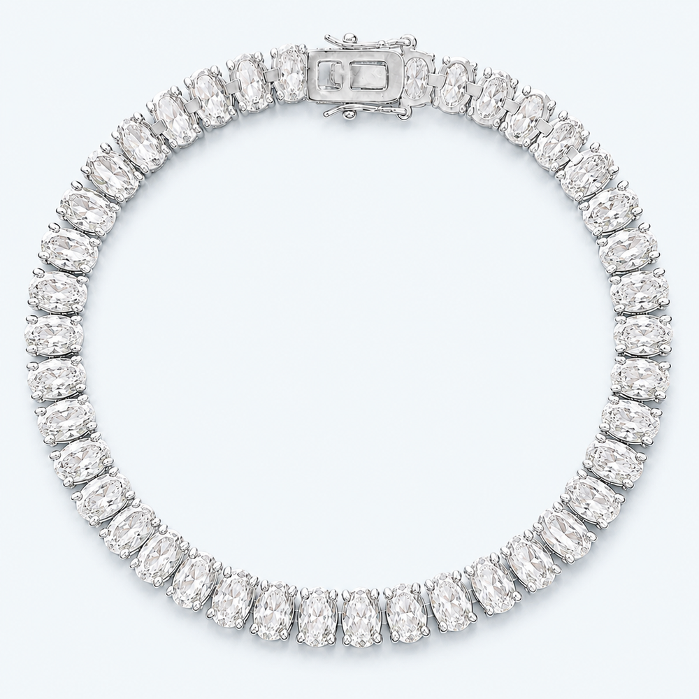 Marchetti Lumière Oval Tennis Bracelet