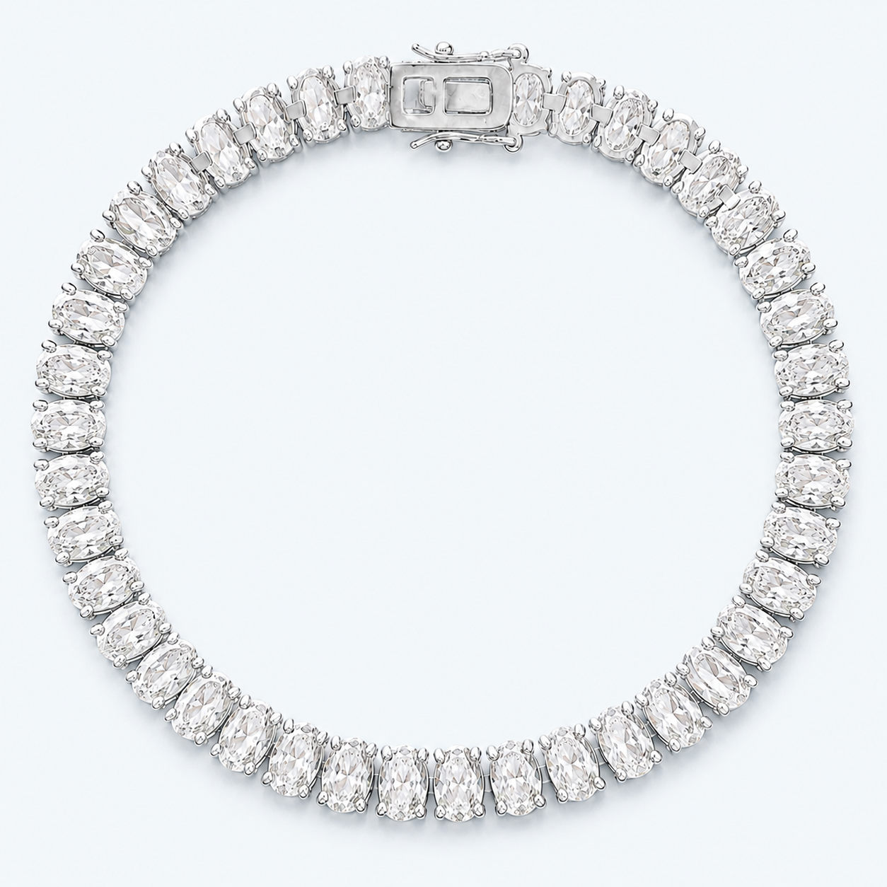 Marchetti Lumière Oval Tennis Bracelet