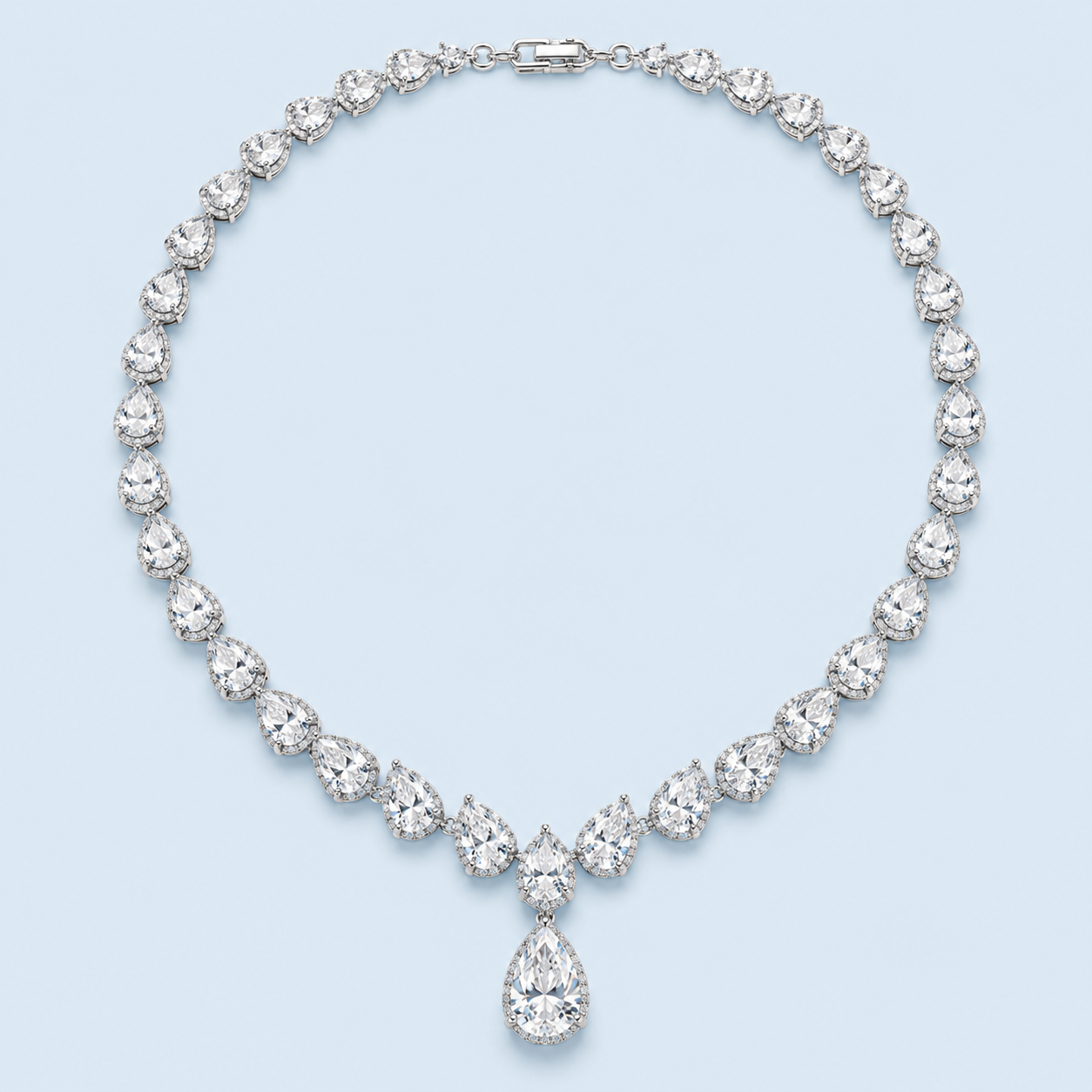 Marchetti Pear Cascade Necklace