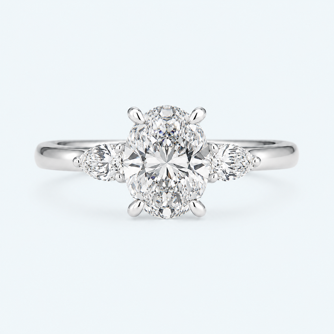 Marchetti Seraphine Oval Trilogy Ring
