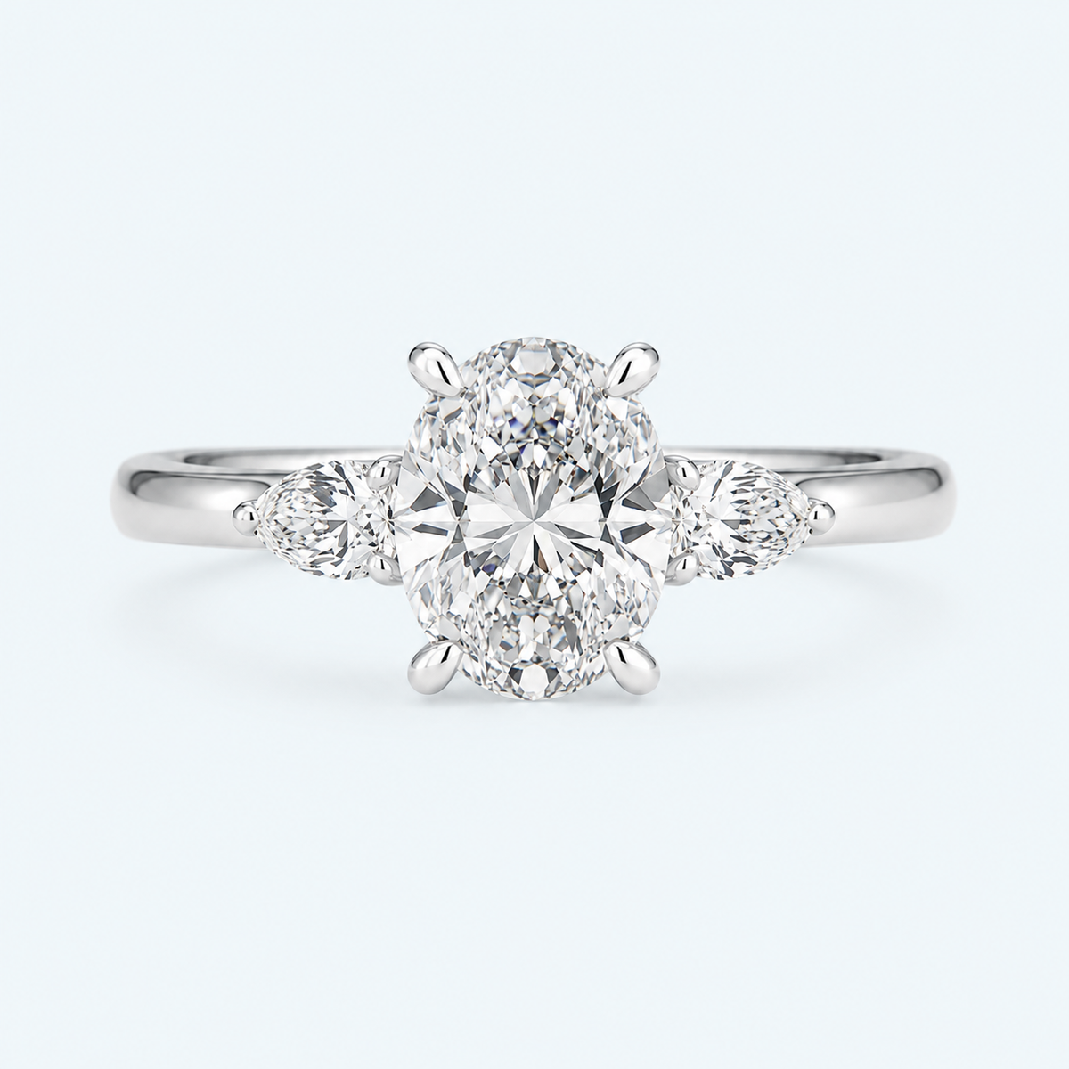 Marchetti Seraphine Oval Trilogy Ring
