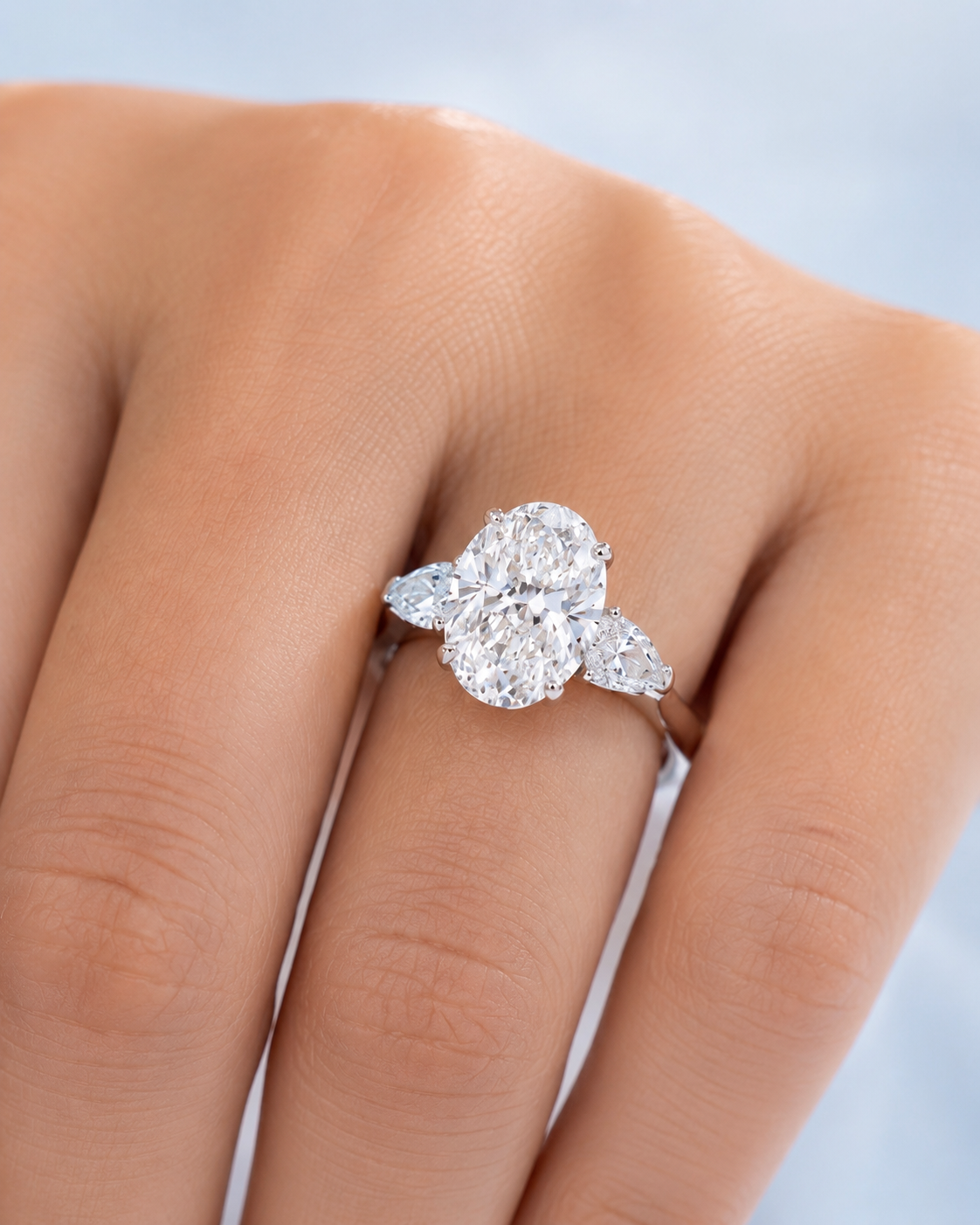 Marchetti Seraphine Oval Trilogy Ring
