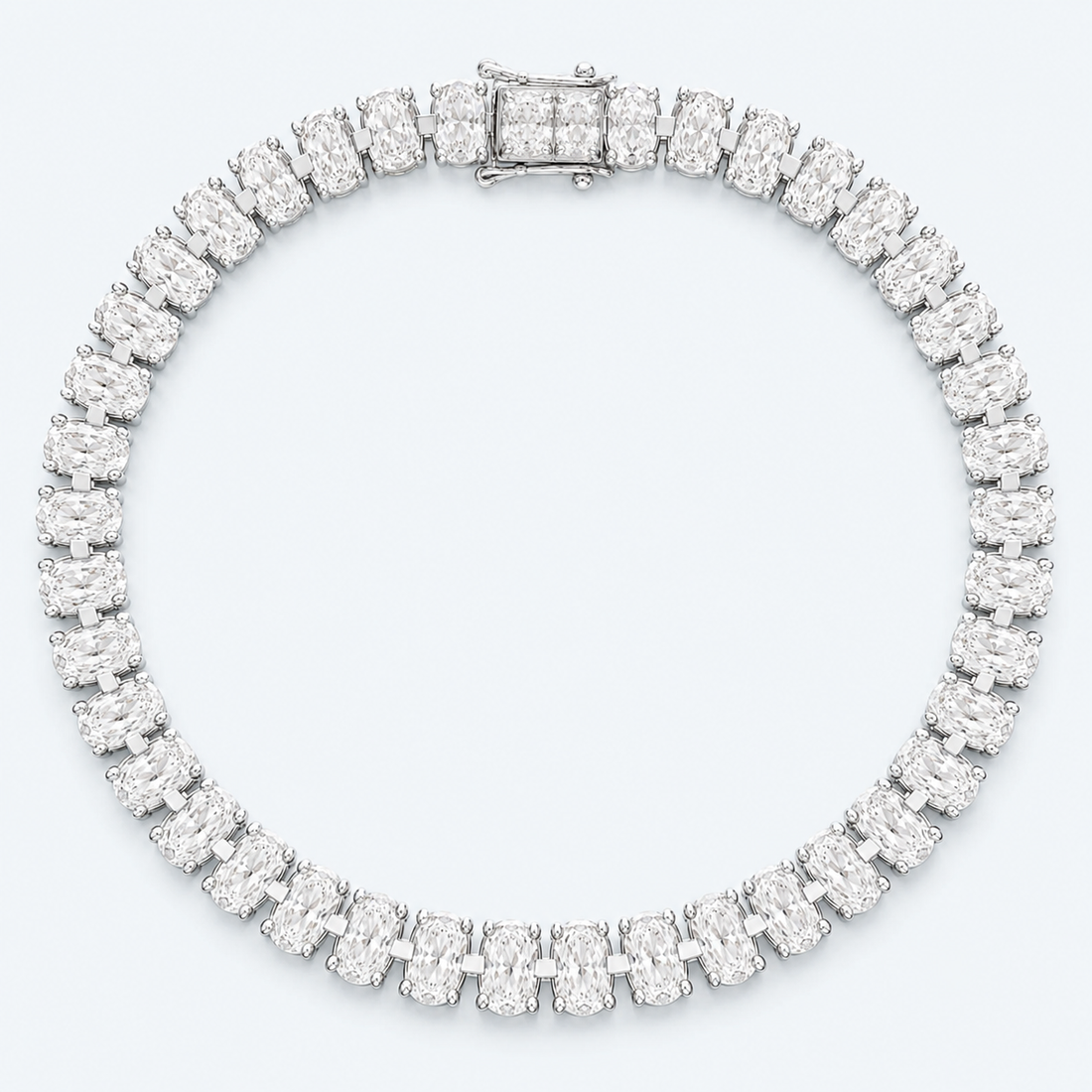 Marchetti Lumière Oval Tennis Bracelet