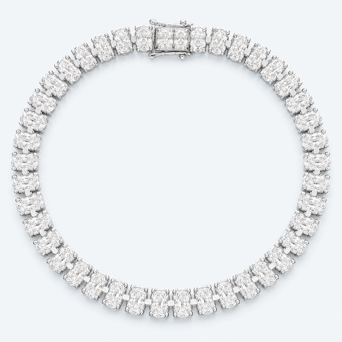 Marchetti Lumière Oval Tennis Bracelet