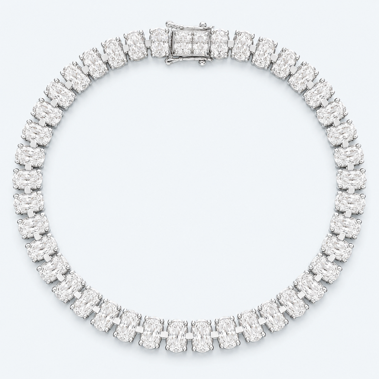 Marchetti Lumière Oval Tennis Bracelet