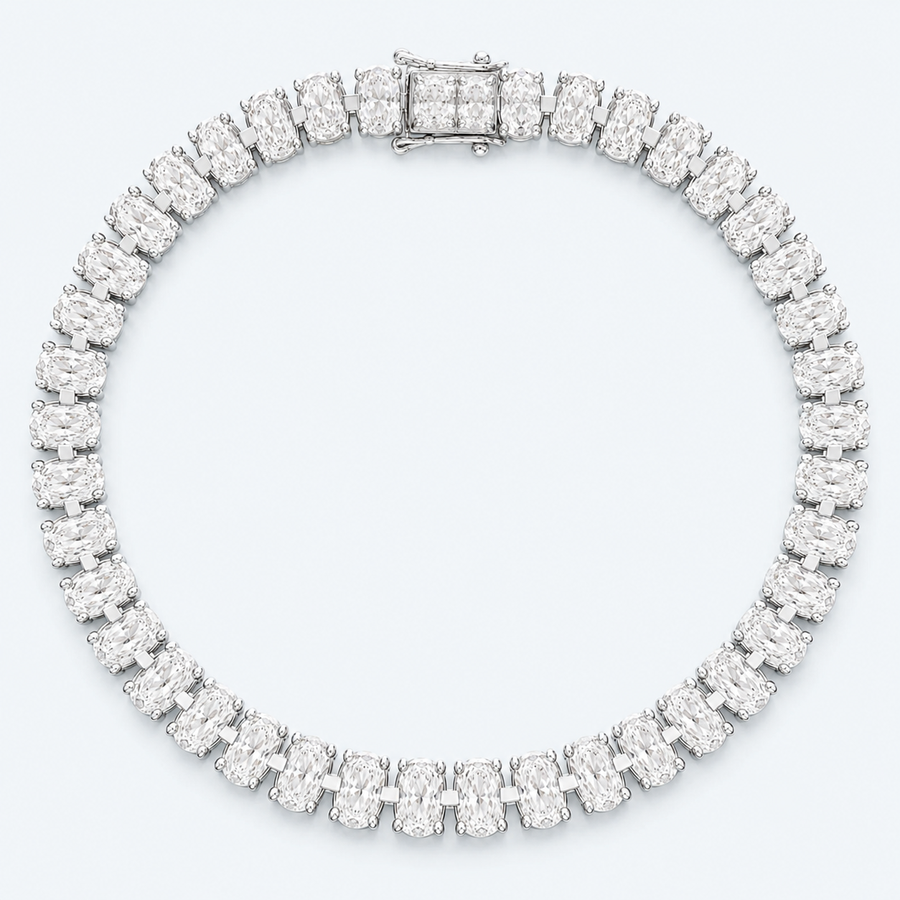Marchetti Lumière Oval Tennis Bracelet