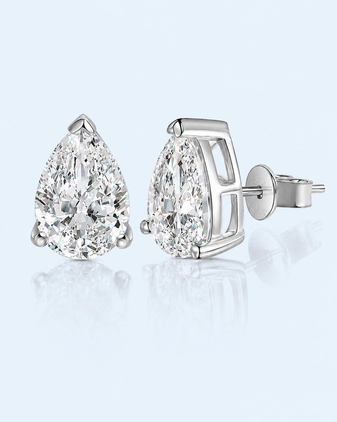 Marchetti Radiant Pear Studs