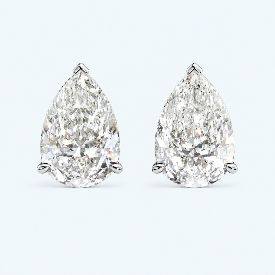 Marchetti Radiant Pear Studs