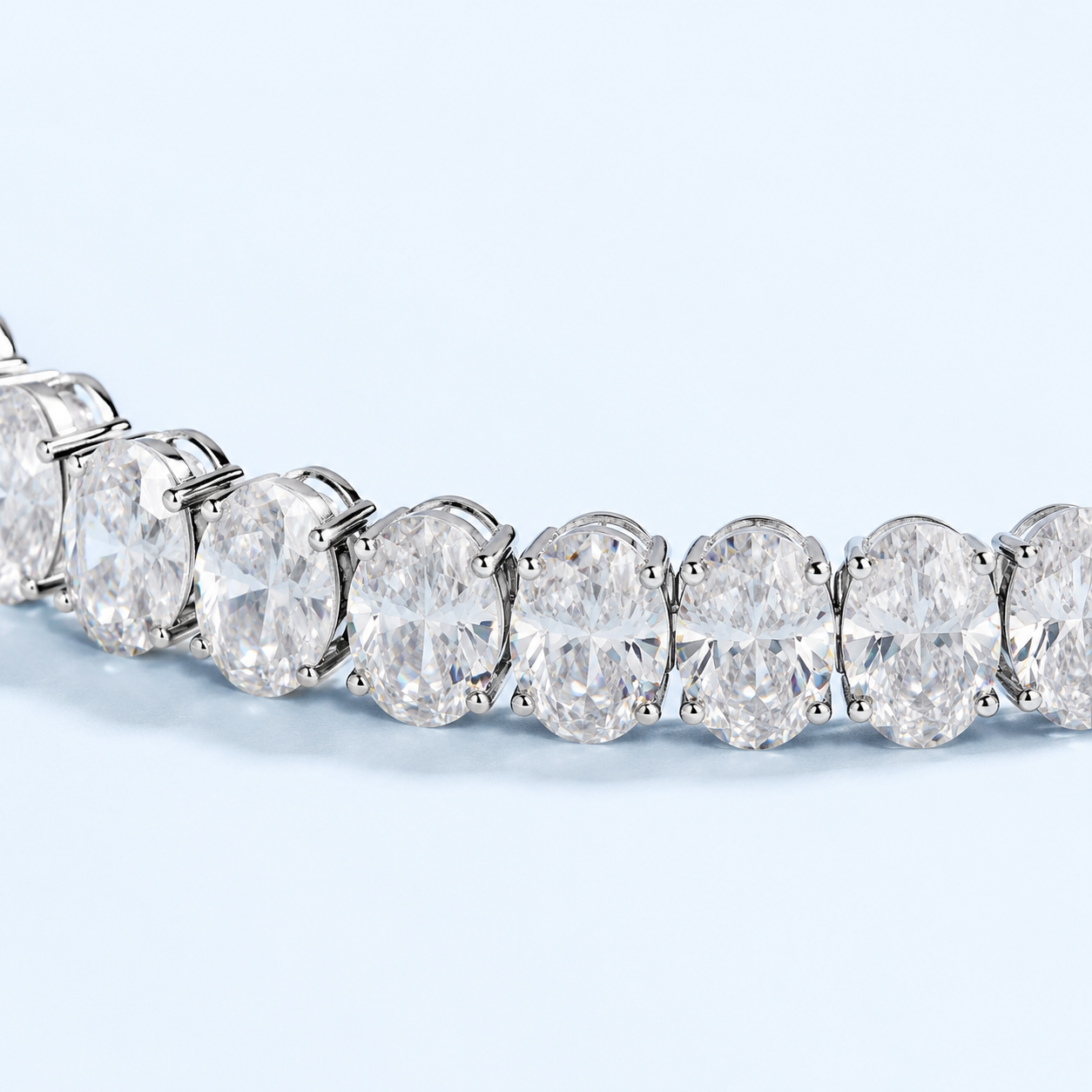 Marchetti Lumière Oval Tennis Bracelet