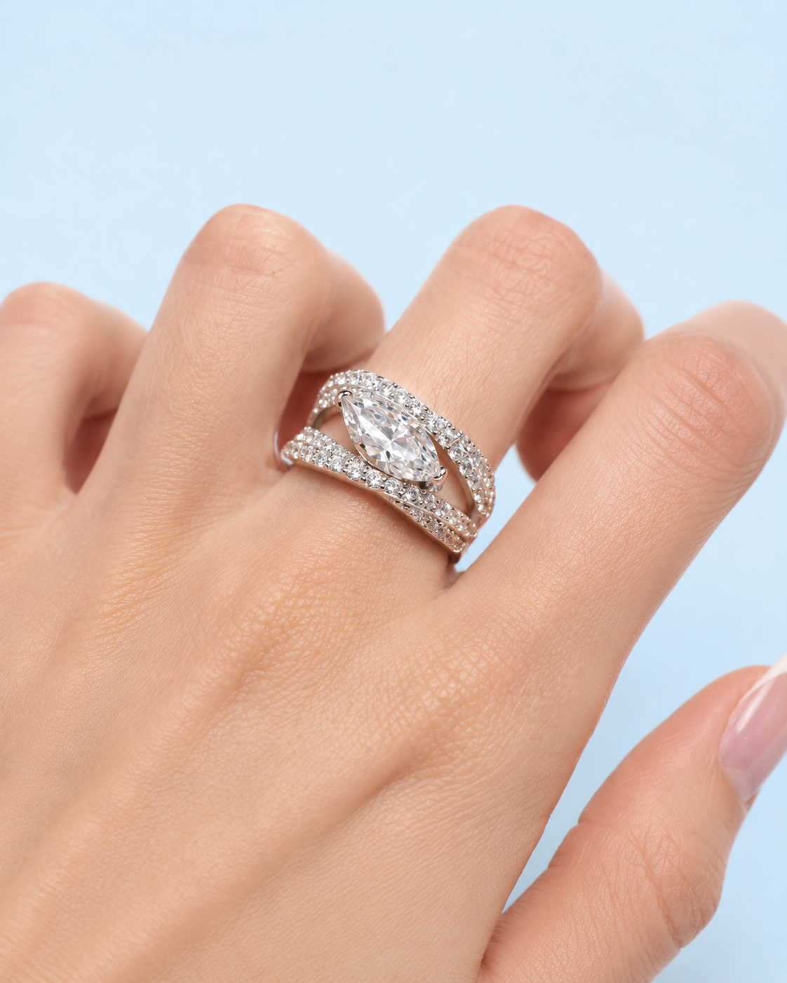 Marchetti Éliane Marquise Ring