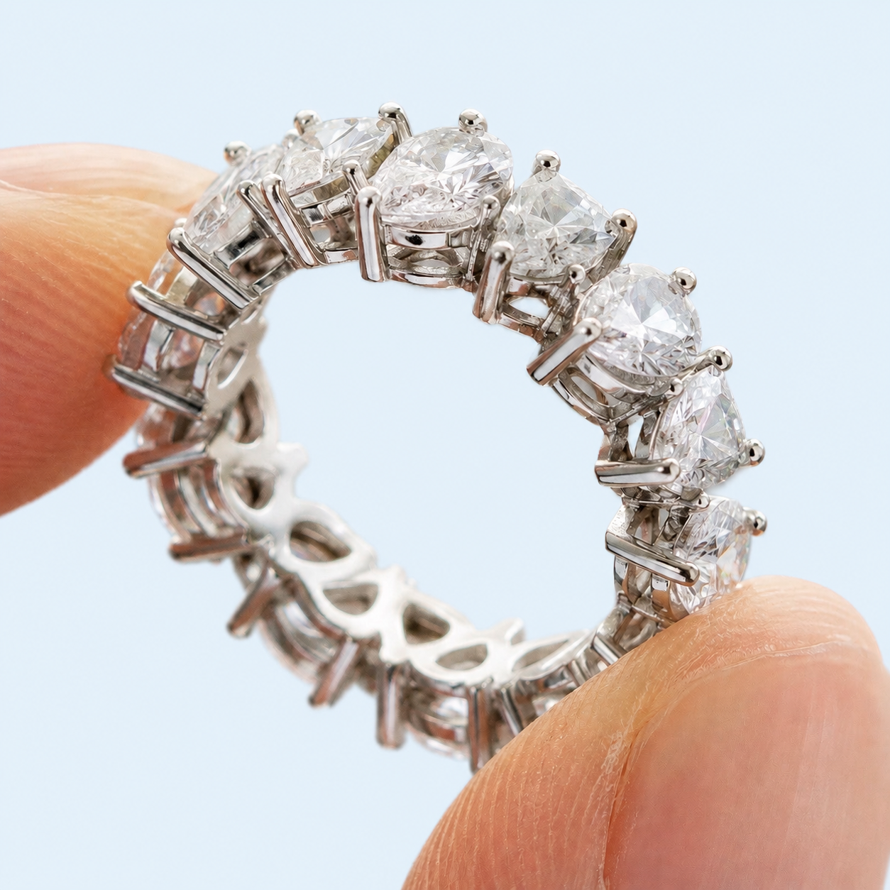 Marchetti Pear Eternity Ring