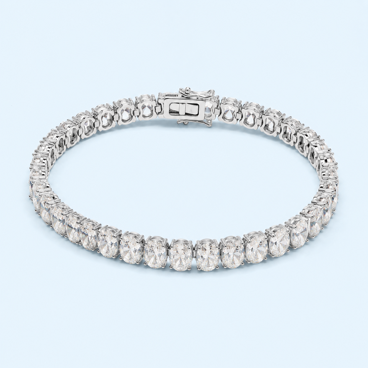 Marchetti Lumière Oval Tennis Bracelet