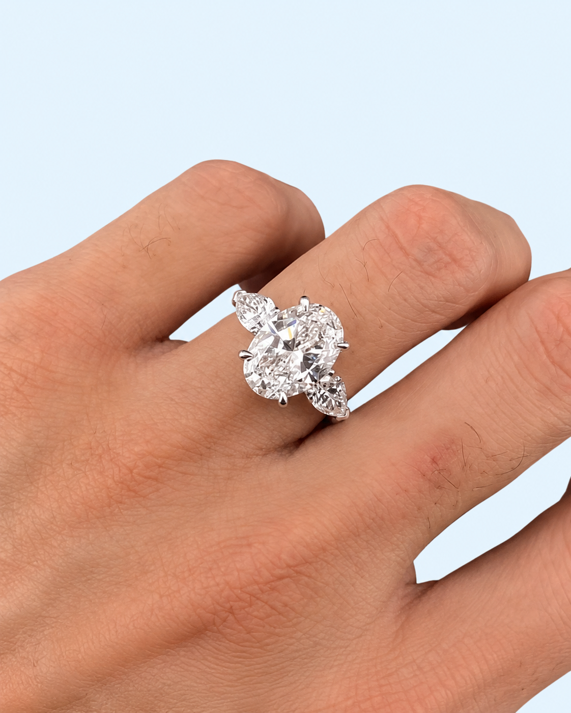 Marchetti Seraphine Oval Trilogy Ring