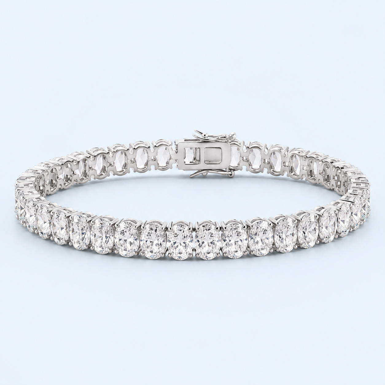 Marchetti Lumière Oval Tennis Bracelet
